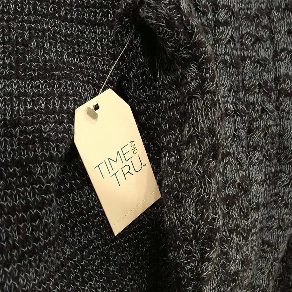 Time and Tru blue XXL sweater NWT - Picture 7 of 9